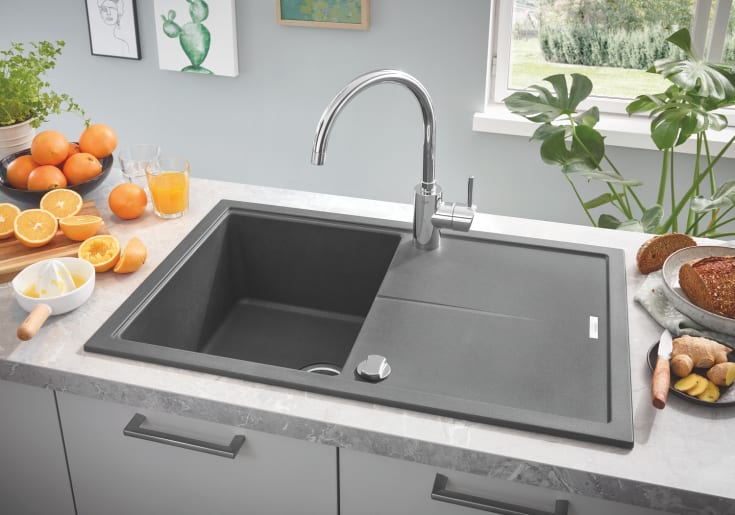 Grohe Concetto kjøkkenarmatur, krom
