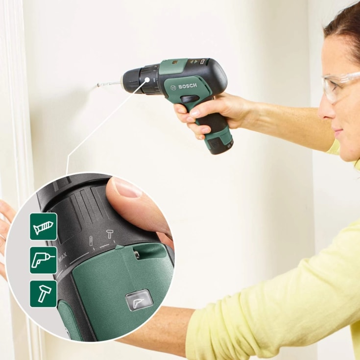 Bosch Easy Impact slagborr, 12 V, inkl. 1 batteri