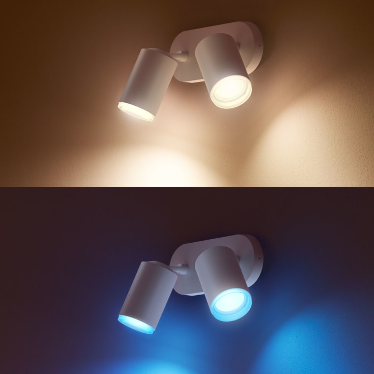 Philips Hue Fugato takspotlight, vit
