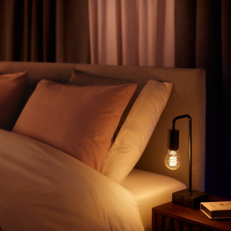 Philips Hue White Ambiance E27 standardlampa, 2-pack