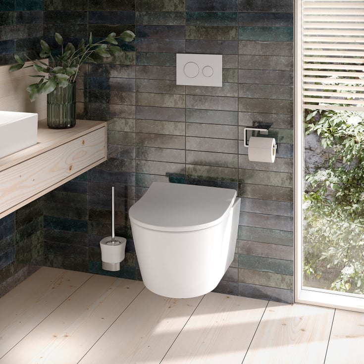 Toto RP væghængt toilet, uden skyllekant, rengøringsvenlig, hvid