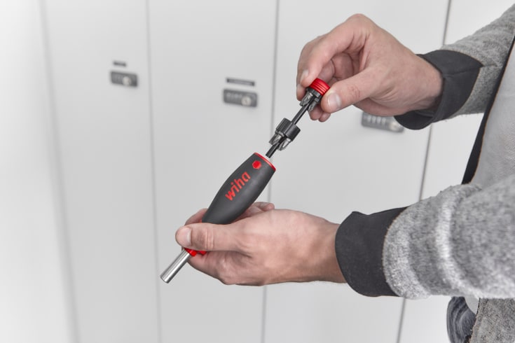Wiha PocketMax bitskrutrekker med 8 bits