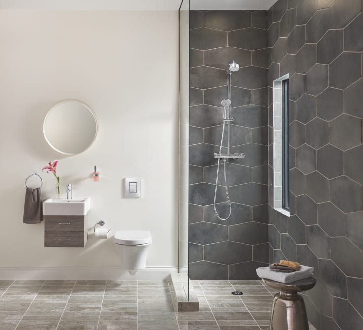 Grohe Essentials handduksring, krom