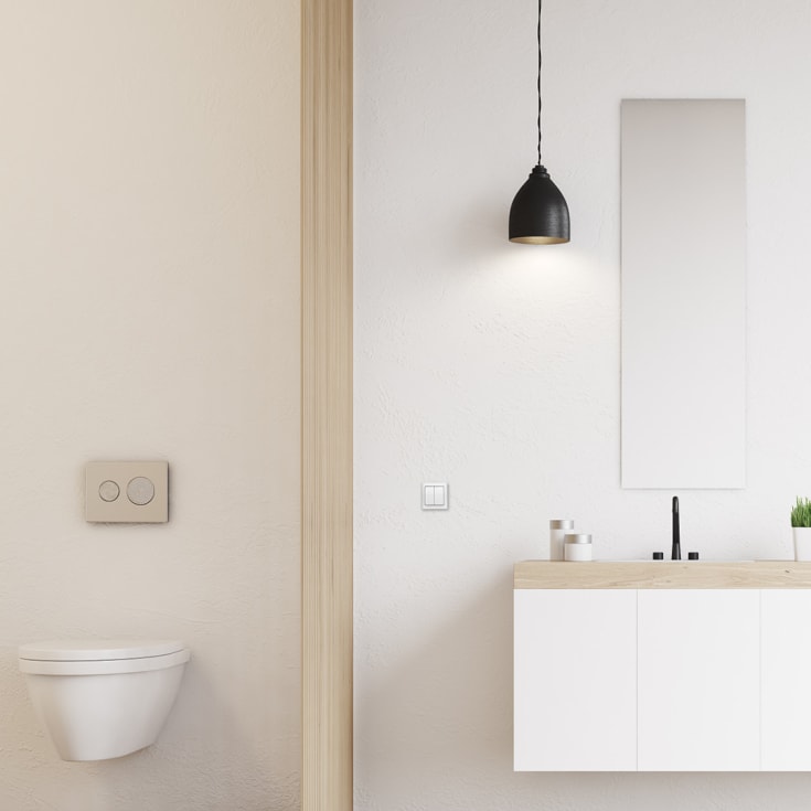 Trådløs Zigbee Touchlink 4-knapps trykk uten batteri