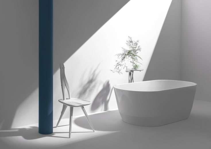 Laufen Pro badkar, 150x59 cm, vit