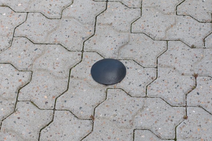 100 x 15/77 mm, M16 merkespiker, lakkert, støpejern GG