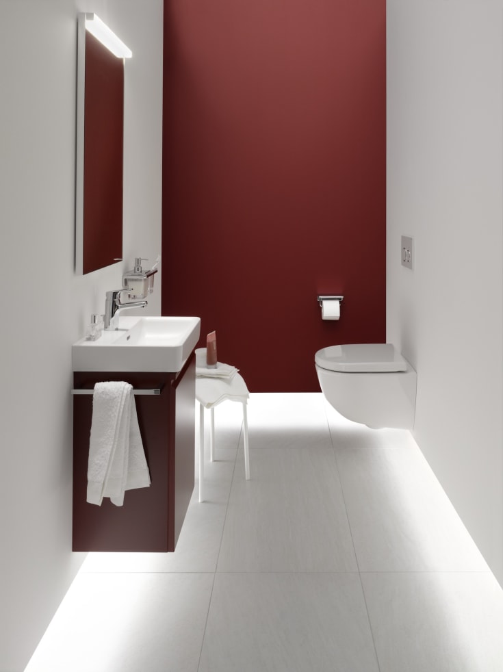 Laufen Pro S servant, 55x38 cm, hvit