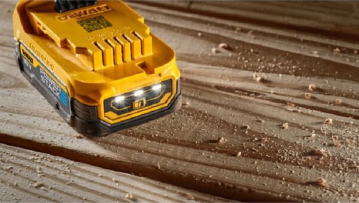 Dewalt XR Powerstack-batteri 18 V, 1,7 Ah