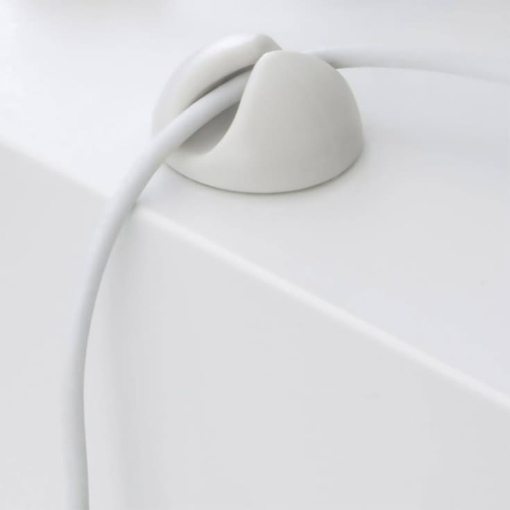 Bluelounge kabelhållare CableDrop, stor, vit