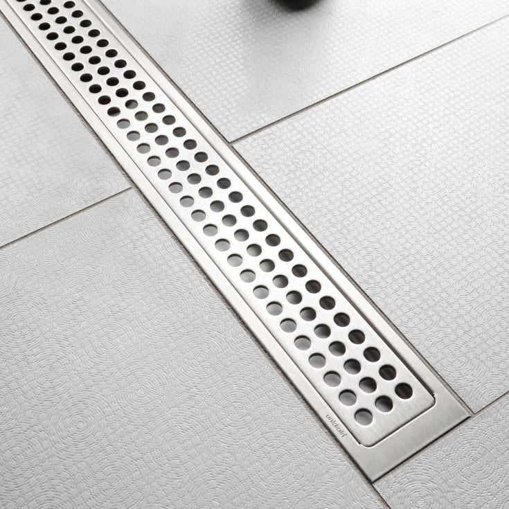 Unidrain 3004 afløbsarmatur, 700 mm, fritliggende