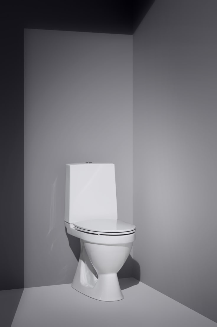 Laufen Kompas/Pro-N toalettsits, snabbfäste, vit