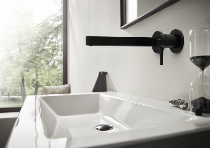 Hansgrohe Finoris tvättställsblandare, matt svart