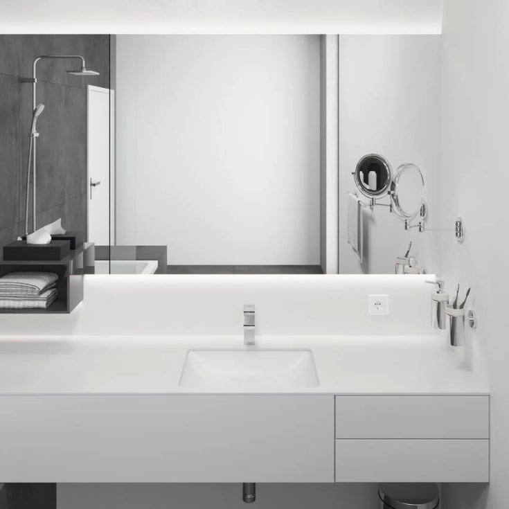 Hansgrohe Vernis Shape 100 håndvaskarmatur, krom