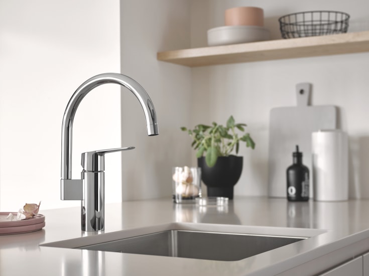 Grohe Quickfix Start köksblandare, krom