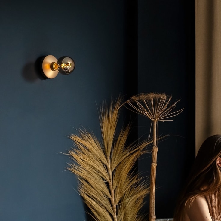 Humble Bee uppladningsbar vägglampa, guld