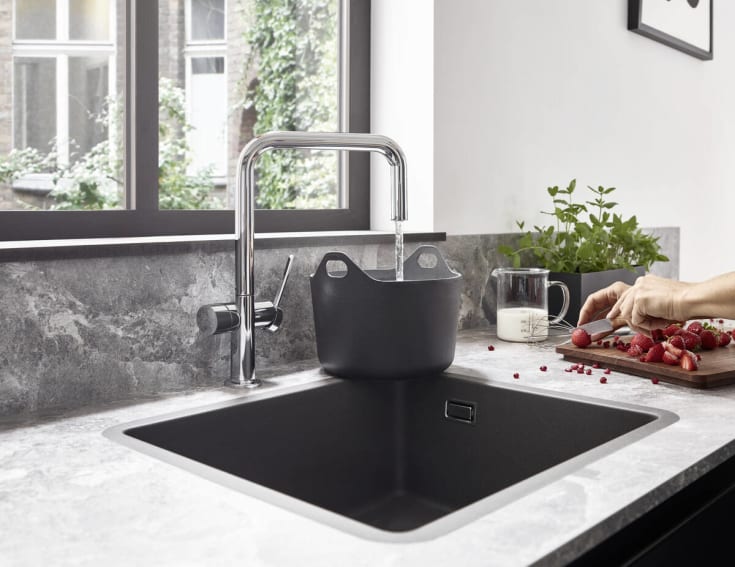 Hansgrohe Talis M54 köksblandare, diskmaskinsavstängning, krom