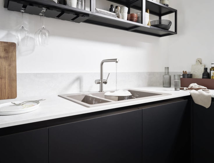 Hansgrohe Talis M54 kjøkkenarmatur, stål