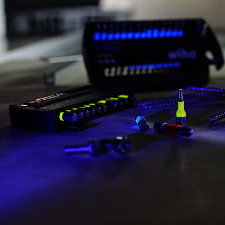 6 stk Wiha torx 10 TY-bits til slagskruetrækkere - 5stk