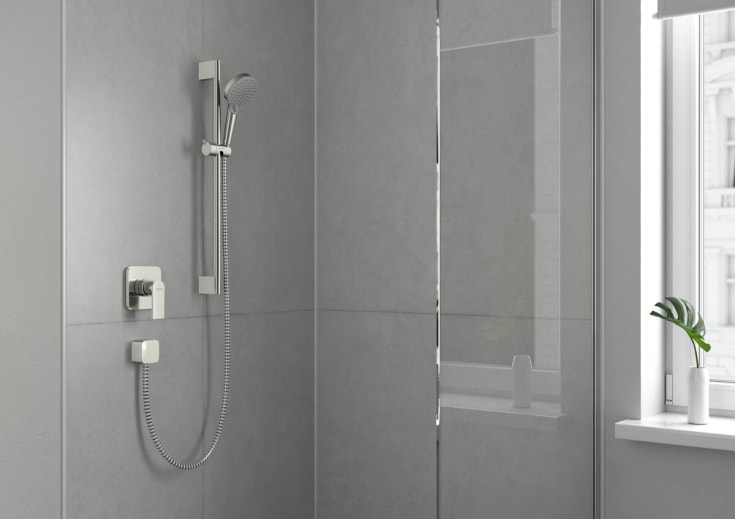 Hansgrohe Vernis Blend Vario 100 håndbruser, vandbesparende, krom