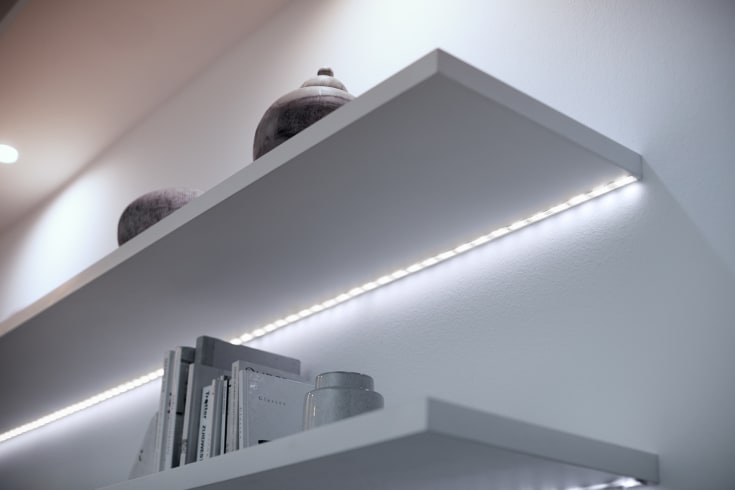 6 stk Wiz lightstrip, 1 meter, forlengelseslist