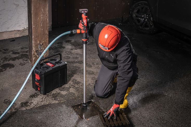 Milwaukee M12 BSWP-0 rørpumpe, u. batteri