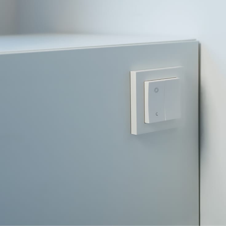 SG Smart switch afbryder, 1 modul, hvid