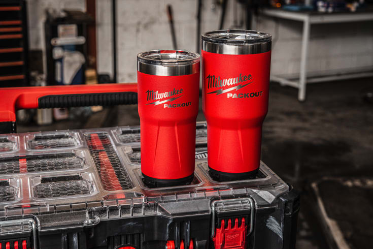 Milwaukee Packout termokop, rød, 591 ml