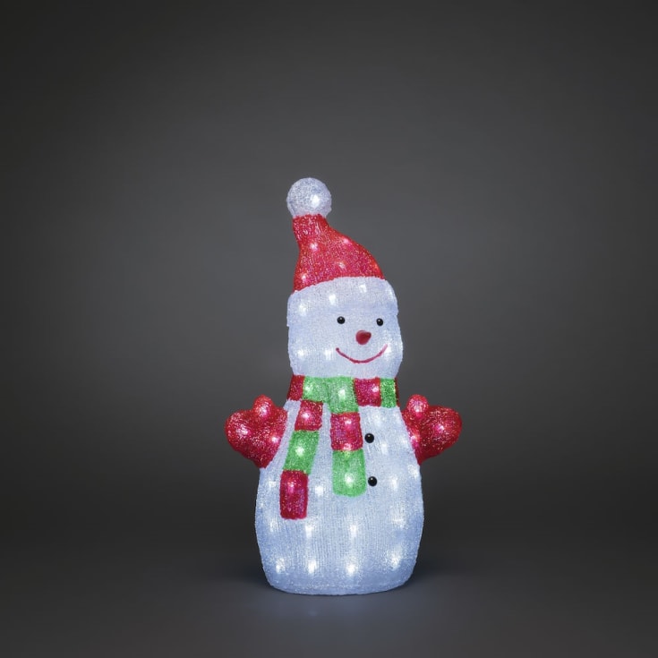 Konstsmide snemand, H50 cm