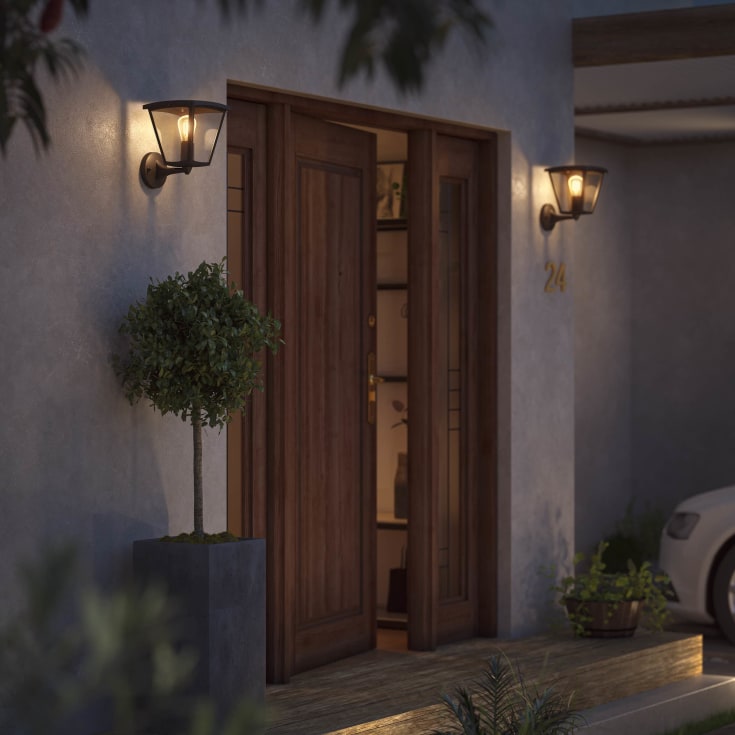 Philips Hue Inara vägglampa utomhus