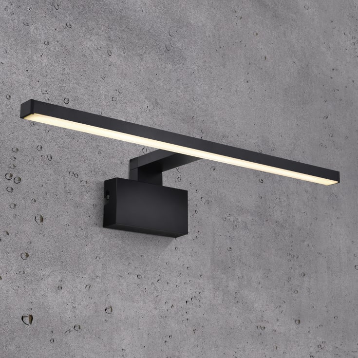 Nordlux Marlee spegellampa, 50 cm, svart