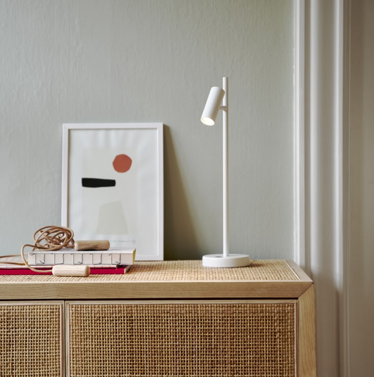 Nordlux Omari bordlampe, hvit