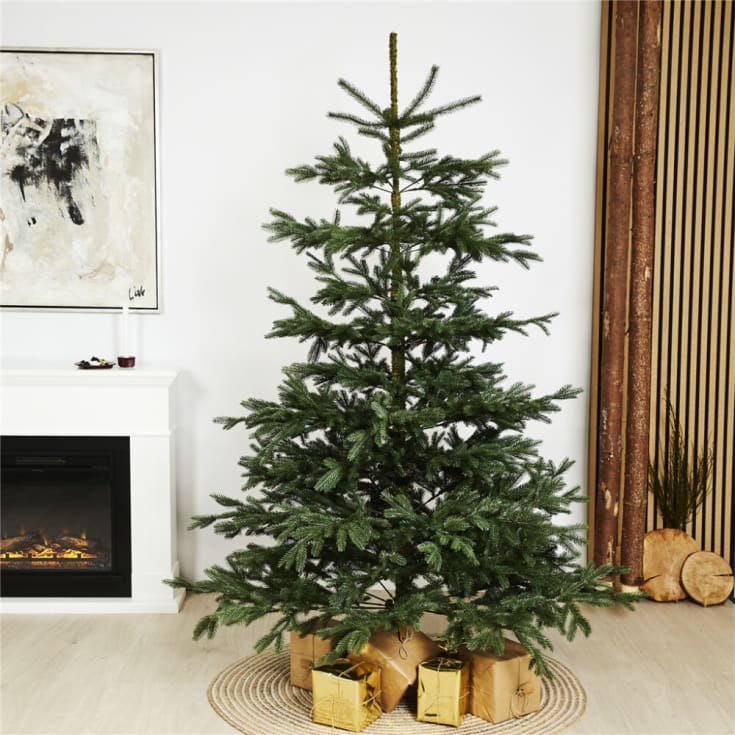 8 st Nordic Winter plastgran, 200 x 144 cm