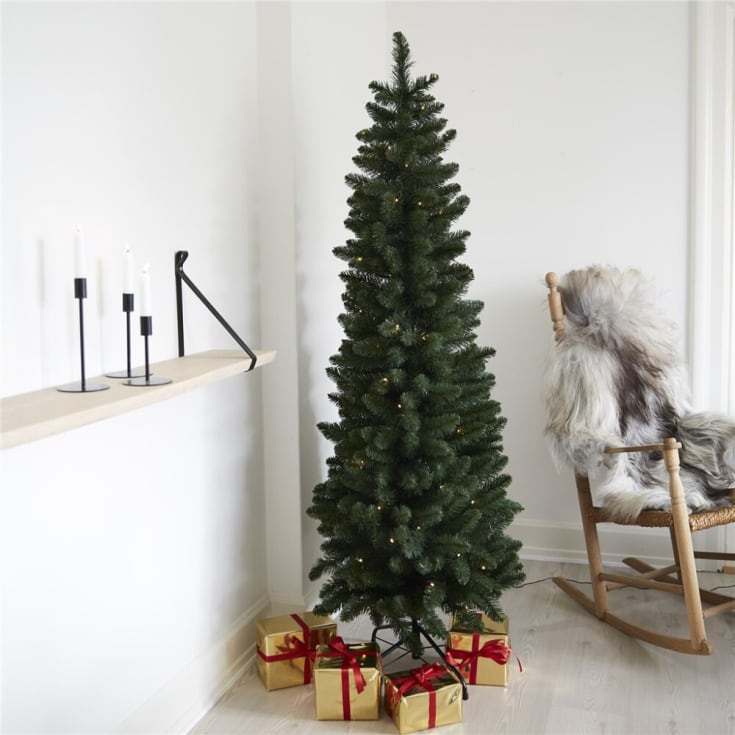 Nordic Winter Nor kunstigt juletræ med lys