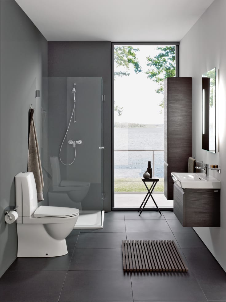 Laufen Pro N toilet, uden skyllekant, hvid
