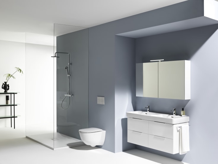 Laufen Base servantskap, 117 cm, 85x39,1, matt hvit