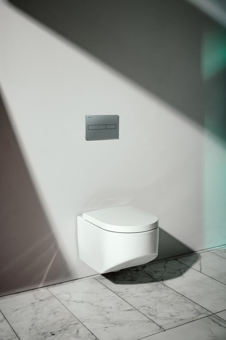 LAUFEN SONAR toalettsete med soft close-funksjon