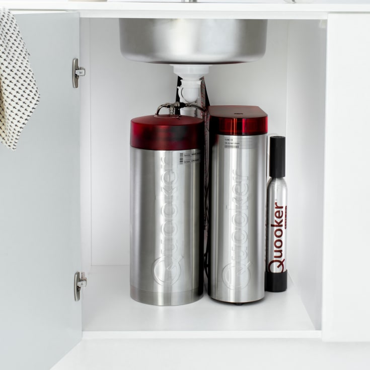 Quooker Flex Pro3 køkkenarmatur, 5-i-1, stål