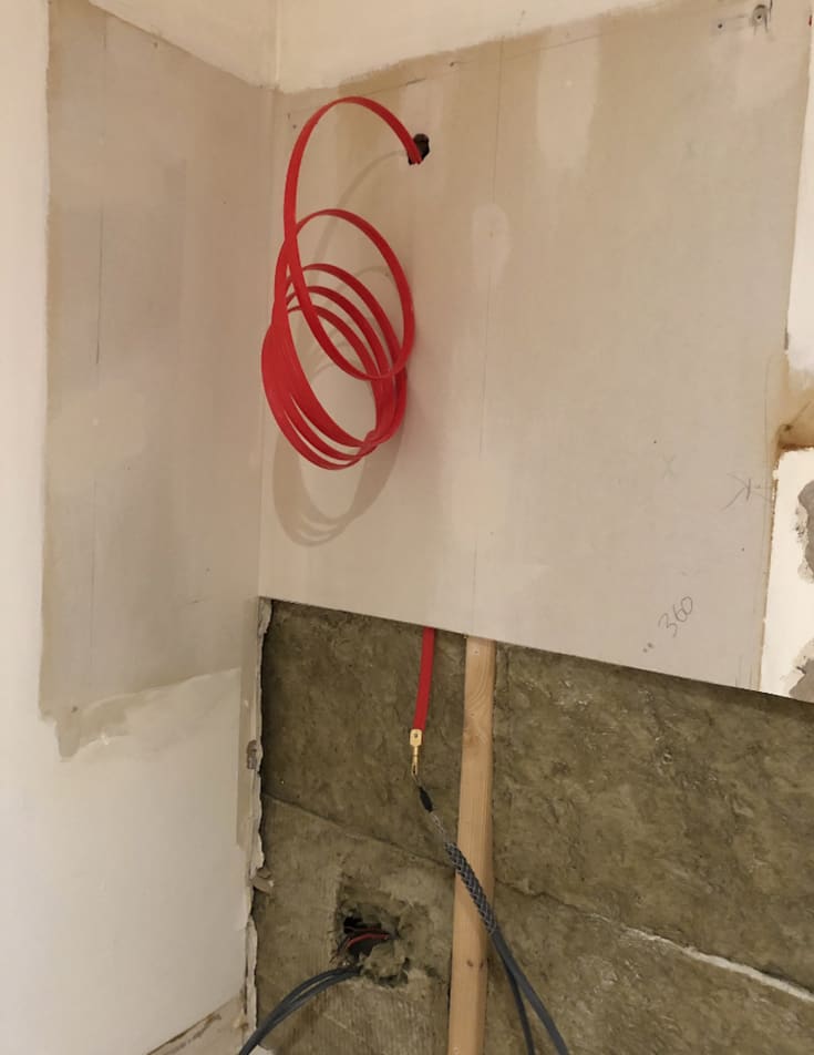 Super Rod Cable Tongue trækkabel med tilbehør, 3,6 meter