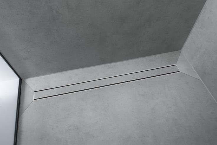 Hansgrohe Raindrain Match afløbsrende, 800 mm, rustfrit stål
