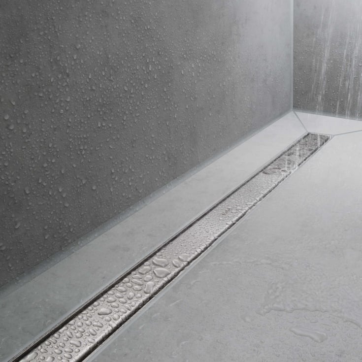 Hansgrohe Raindrain Match avløpsrenne, 600 mm, rustfritt stål