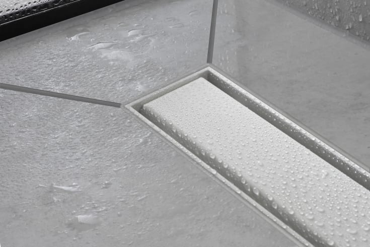 Hansgrohe Raindrain Match avløpsrenne, 1200 mm, matt hvit