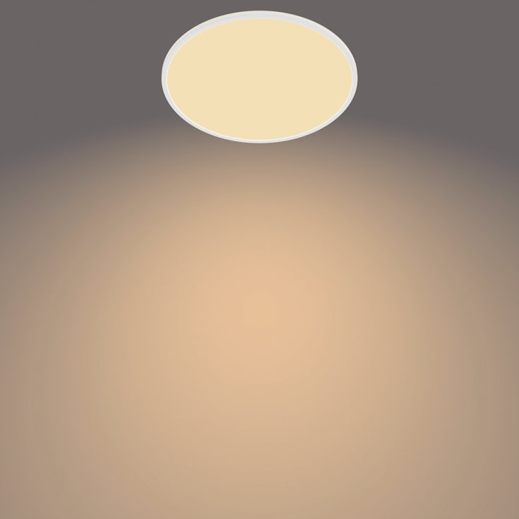 Philips myLiving SceneSwitch Super Slim plafond, hvid, 2700K, Ø30 cm