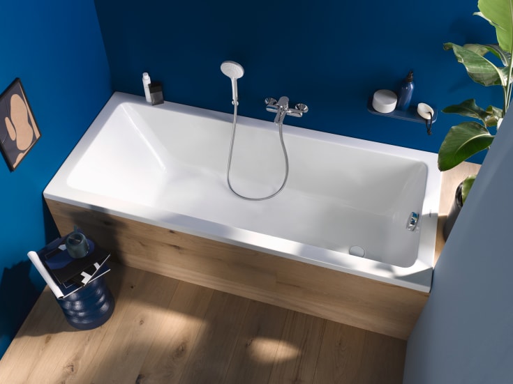 Duravit No.1 badkar, 180x80 cm, vit