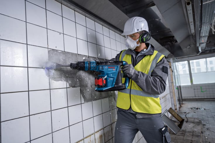 Bosch borehammer GBH 18V-40 C, SDS-max, solo, XL-Boxx