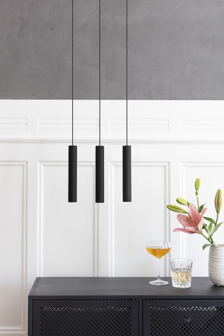 Umage Chimes pendellampe, sort tre