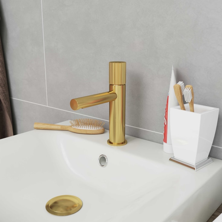 Lavabo Mira 020 tvättställsblandare, mässing