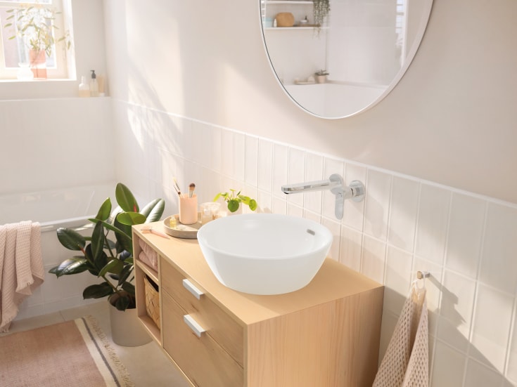 Hansgrohe Rebris S tvättställsblandare, krom