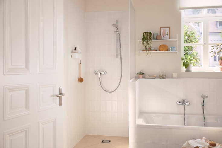 Hansgrohe Rebris S duschblandare, krom