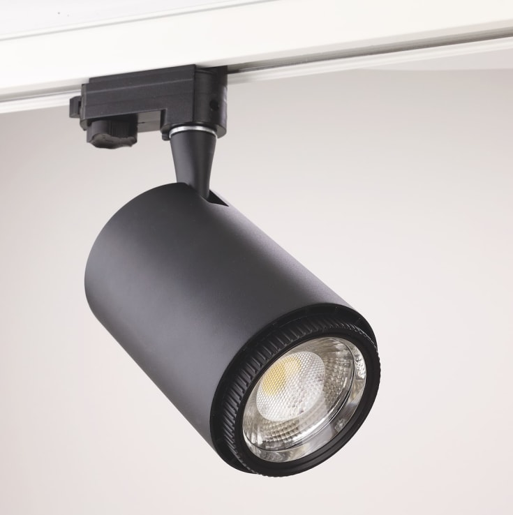 Rex 2 skinnespot 3F, sort