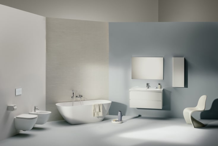 Laufen Lua badekar, 170x54 cm, hvid